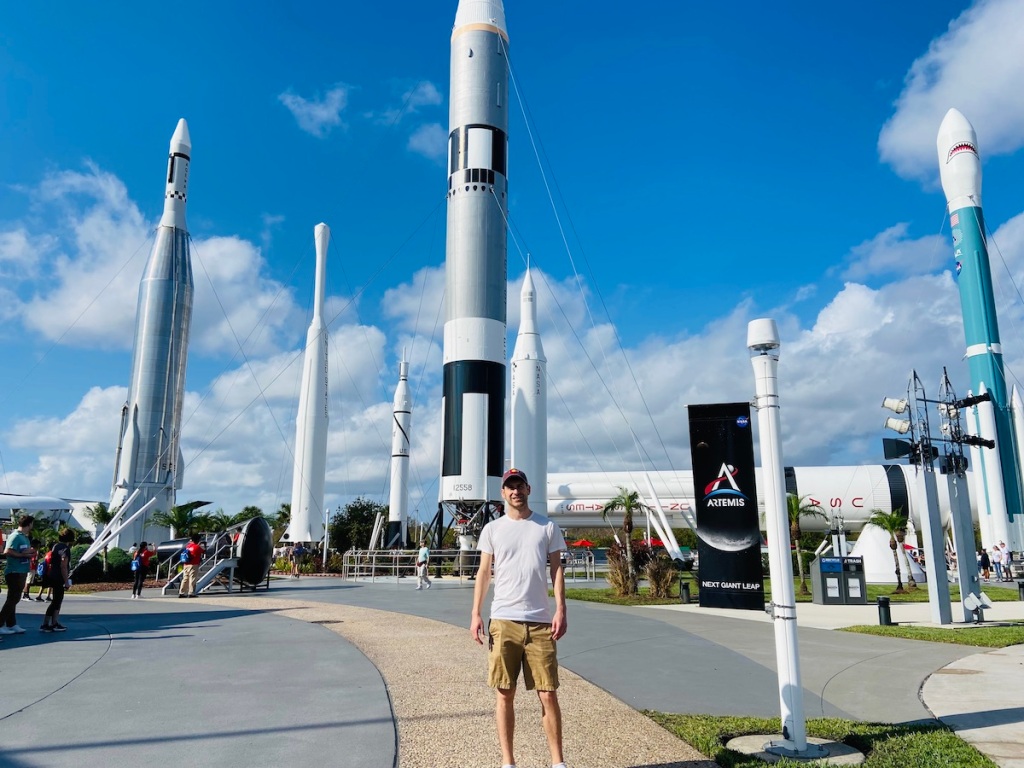 Kennedy Space Center outside